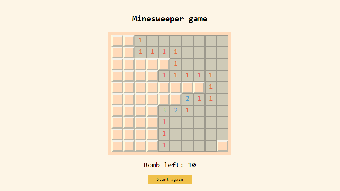 Minesweeper Game