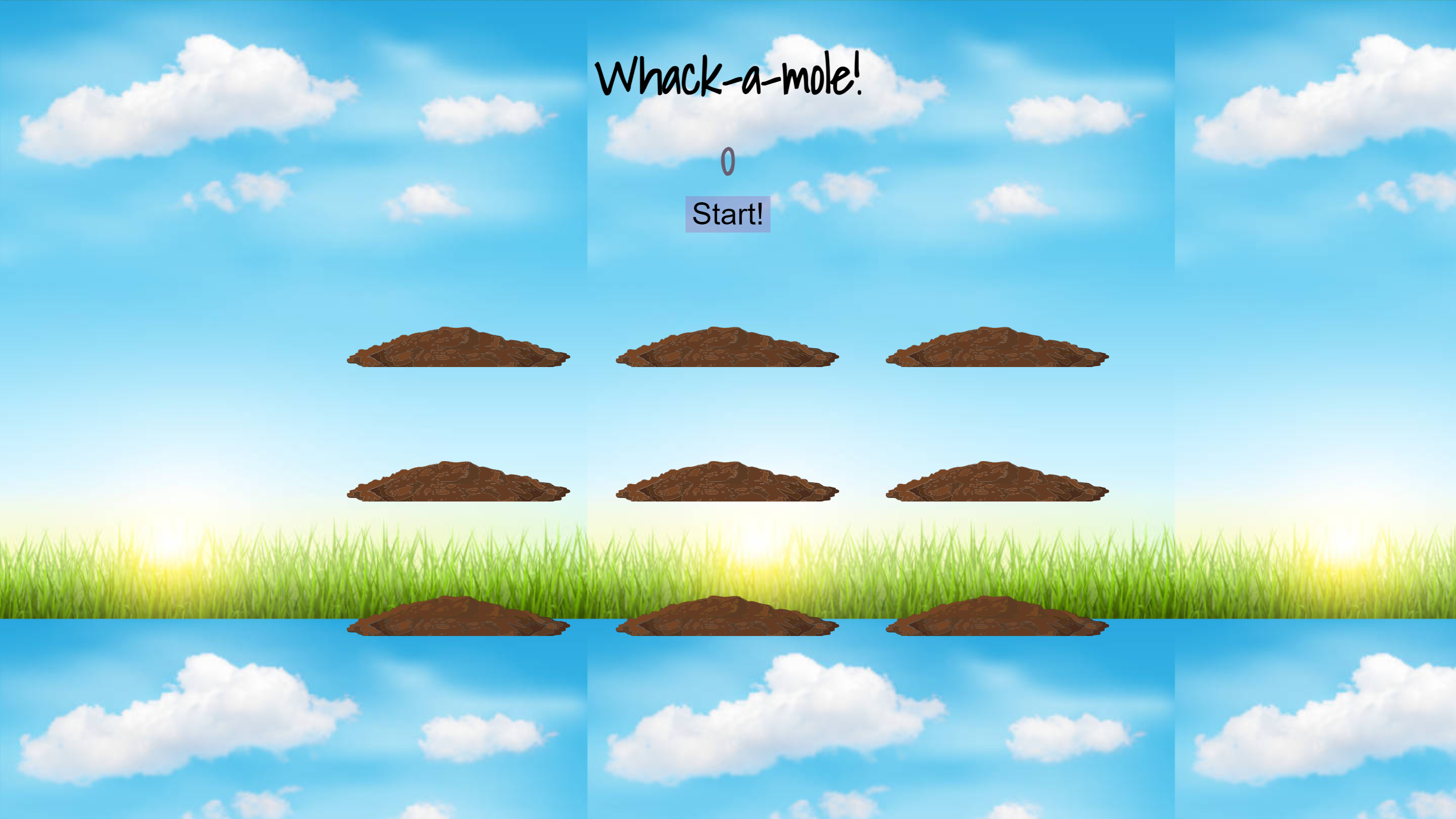 Whack a Mole Game